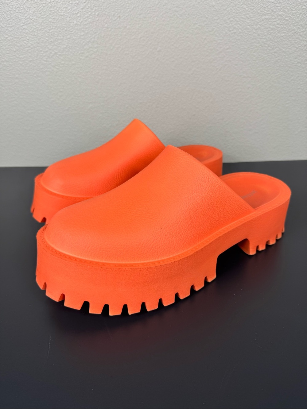 Jeffrey Campbell Free People Bae Clogge Platform Mules Clogs Pink Fuschia